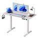 Merkloos / Sans marque Relaxdays Hoogteverstelbaar Zit-Sta Bureau