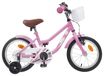 Vélo enfant 14 pouces rose clair