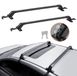 Latios Porte-bagages Voiture - Jeu de barres transversales - Aluminium noir