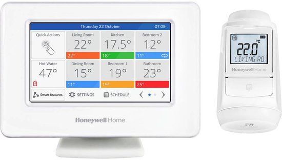 Honeywell EVO-APARTMENT-PLUS Radiatorthermostaat set Honeywell evohome