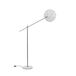 Forestier Lampe sur pied Chanpen M, fer/blanc, H 170 cm