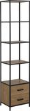 Giga Living Boekenkast Bronx MDF Naturel 42x185
