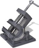 vidaXL Bankschroef - Kantelbaar - Handmatig - 110 mm - Gietijzer