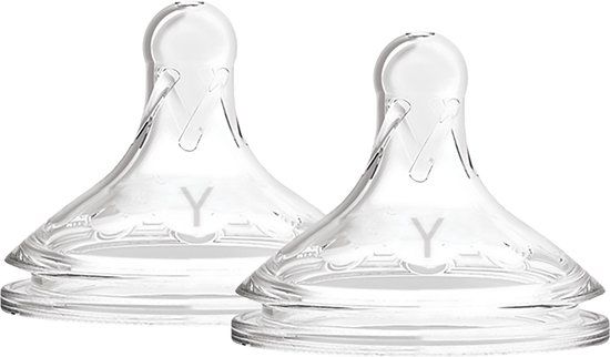 Dr. Brown's Options+ Y-speen - Brede Hals - 2 stuks - 9+ maanden
