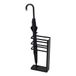 Yamazaki 7933 LAYER Umbrella Stand, black, Steel, 23 x 10.5 x 45 cm