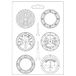 STAMPERIA INTERNATIONAL K3PTA4519 Soft Mould A4-Lady Vagabond Lifestyle Gauges Various 3