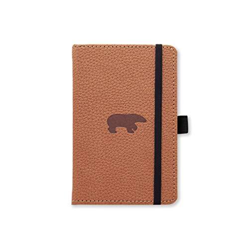 Dingbats Notebooks Dingbats A6 Pocket Wildlife Brown Bear Notebook - Plain