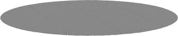 vidaXL Zwembadgrondzeil - Ø428 cm - polyester - geotextiel - lichtgrijs