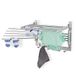 Brightmaison BGT Waskleding Droogrek Wandmontage Wasruimte Organizer met Haken & Swing Arms, 17" Metalen Wasrek Zilver