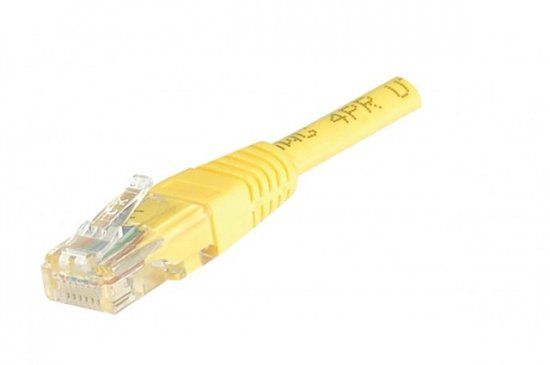EXC 846201 netwerkkabel Geel 2 m Cat5e U/UTP