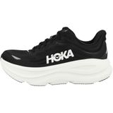 Hoka Bondi 9 Hardloopschoenen Dames Zwart Wit