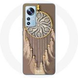 Maniacase Hoesje voor Xiaomi Mi 12 / 12X Dream Catcher bruin
