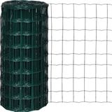Euro clôture 10x0,8 m acier vert