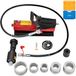 VEVOR 17350 hydraulische uitlaatpijp extender, geel