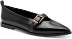 Tamaris Dames Ballerina met strap plat, zwart (Black Comb), 38
