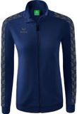 Erima Essential Team Tracktop Jack Dames - Slate Grey / New Navy | Maat: 44