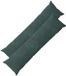 vidaXL Kussensloop 2 stuks HEERLEN Zeeblauw 40 x 145 cm