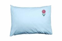 Bona Basics Decoratieve kussenhoes Lichtblauw 50x35 cm