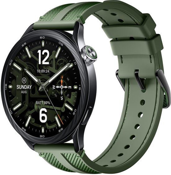 Xiaomi Watch S5 46mm Smartwatch – 1.48 Inch AMOLED – 150 Sportmodi – Dual-band GPS – Junglegroen