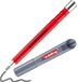edding 8890 crayon de charpentier mécanique avec étui - mine HB - gris