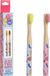 Take Care Smiley Word - Bamboo - Tandenborstel - 2 x