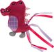 Flamingo Jouets Prali Crocodile Violet Jouets pour chat