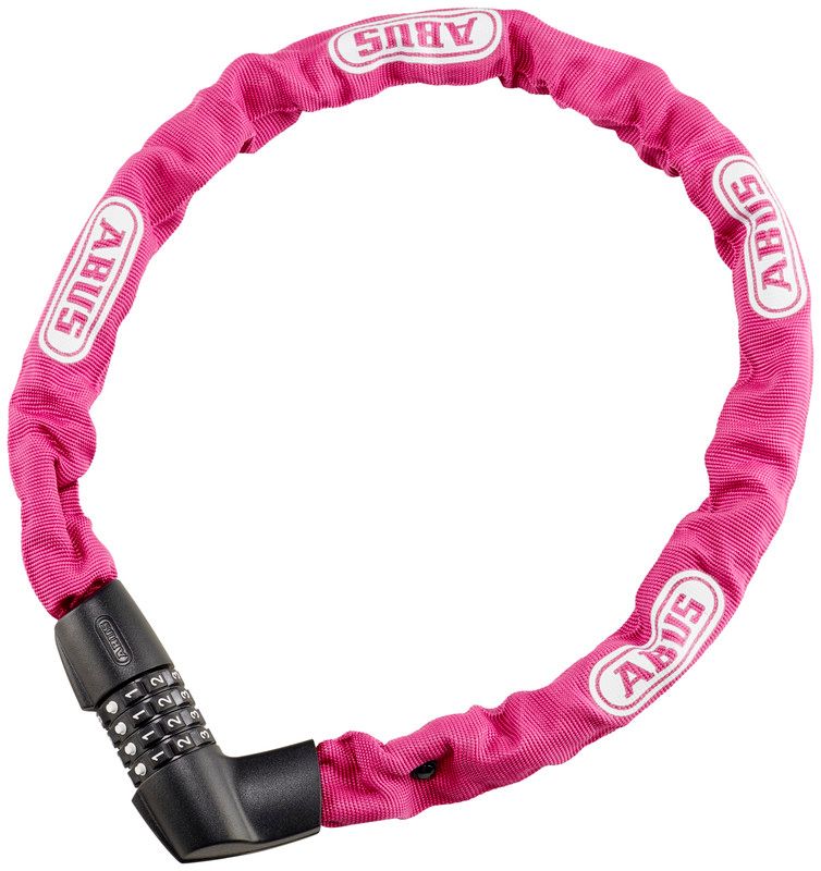 Abus 1385 Tresor fietsslot roze
