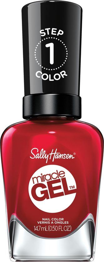 Sally Hansen Miracle Gel Nagellak - 680 Rhapsody Red - 14.7 ml