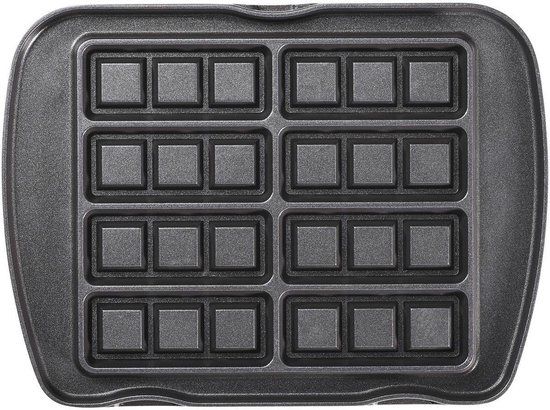 Lagrange Set Premium Wafelplaten voor 8 mini-wafels 010622 Zwart
