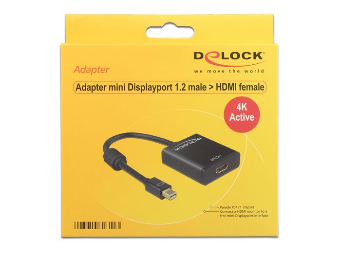 DeLOCK 62611 - Kabel - 0,2 m - Zwart