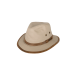 Hatland Rayburn Katoenen hoed Beige Maat S Unisex