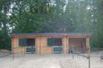Intergard Paardenstal duo plus 10,30x3,80m Groen Hout