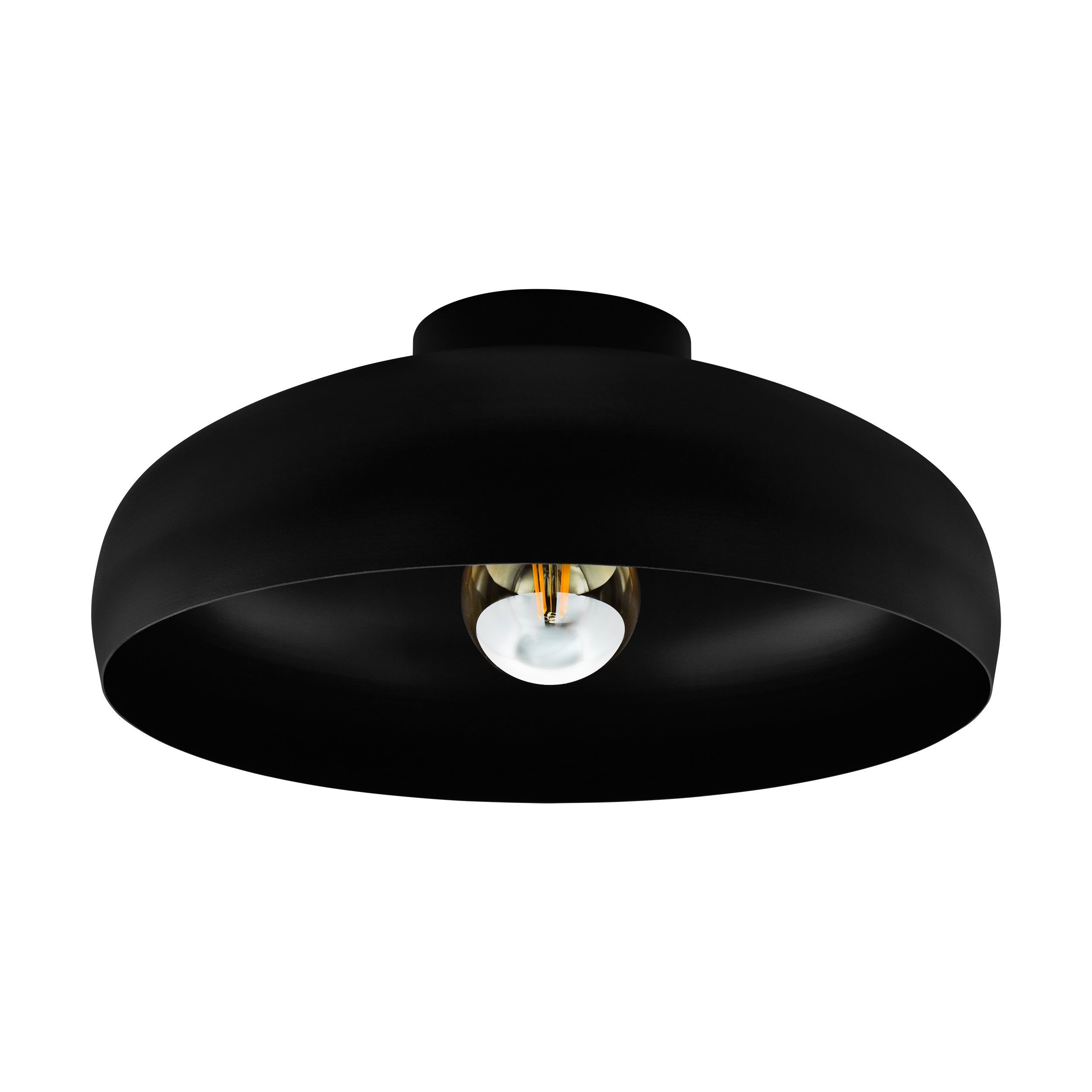 EGLO Mogano Plafondlamp - Ø 40 cm - Zwart - E27