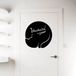 Ambiance Sticker Schoolbordsticker - uitwisbare zelfklevende muurstickers - KAT - 45x45cm