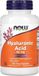 Now Foods Hyaluronic Acid 50mg + MSM (120 vaps) Unflavoured