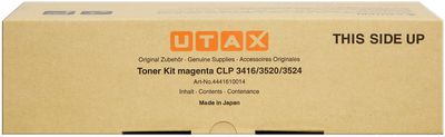 UTAX 4441610014 Toner Cartridge - Magenta - 1 Piece