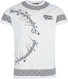 The Lord Of The Rings Middle Earth Heren T-shirt - wit - M