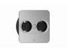 Bachmann TWIST 2 2xCEE7/3 2,0m AEH zilver hoekig, 946.009