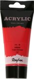 Rayher hobby materialen Rayher hobby Acrylverf op waterbasis - rood - 75 ml