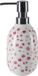 Spirella EVE Zeepdispenser – Wit met roze bloemenprint