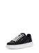 Guess Pravi Cupsole Lage sneakers voor heren, Zwart, 40 EU