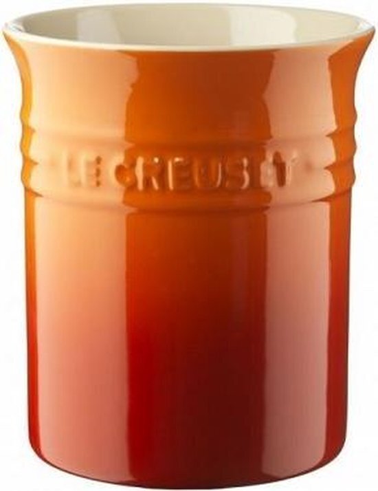 Le Creuset Lepelpot Oranje Rood