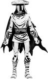 NECA Teenage Mutant Ninja Turtles Action Figure Elite Foot Ninja Guard Black & White 18 cm