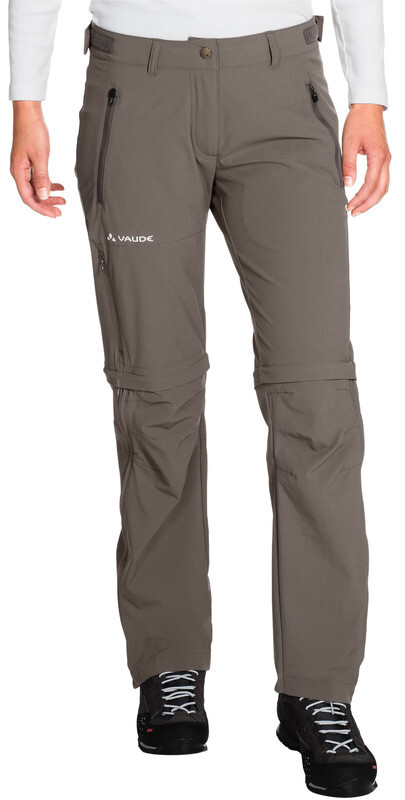 Vaude Farley lange broek Dames grijs 34 2018 Trekking- & Wandelbroeken