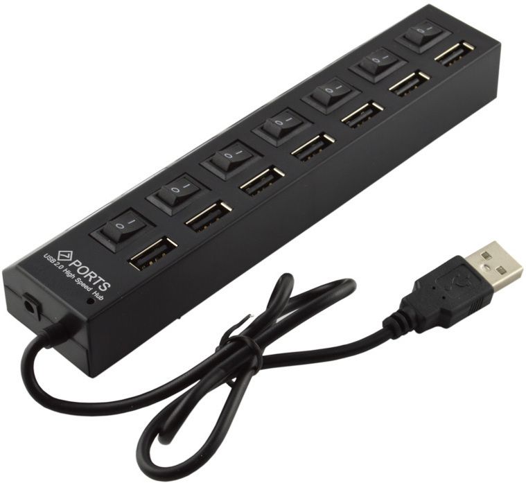 CoreParts MSPP74014 - USB 2.0 Hub - 7 Ports