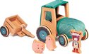 Lilliputiens Rosalie Tractor - Hout - 5414834832334