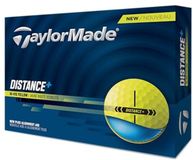 Merkloos / Sans marque Wan GmbH Golfballen - Afstandsballen - Afstand Vergroten - Aerodynamische Dekking - 1 Stuk - Geel