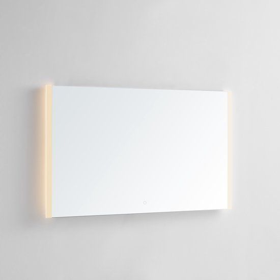 Sani Royal Luxe Badkamerspiegel - 80cm - LED - Touch - Dimbaar - Grijs