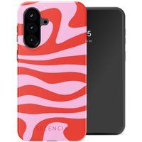 Selencia Vivid Backcover voor de Samsung Galaxy A57 (5G) - Dream Swirl Pink