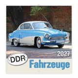 TRÖTSCH Broschürenkalender DDR Fahrzeuge 2027: Wandplaner
